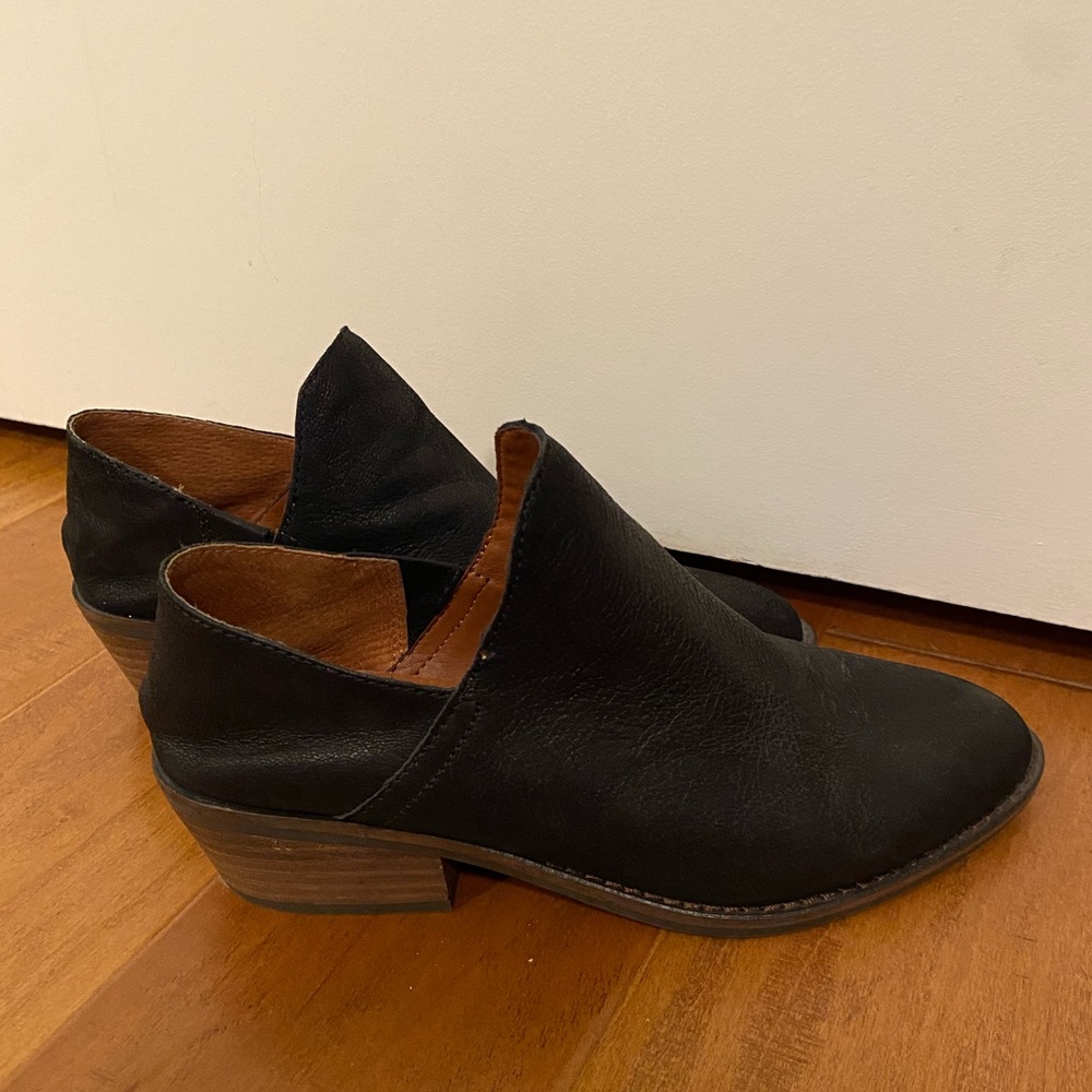 Lucky Brand Leather Ankle Boots